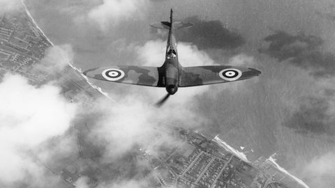 supermarine spitfire i k9787 in flight from eastleigh, 1938 photo by charles e brownroyal air force museumgetty images
