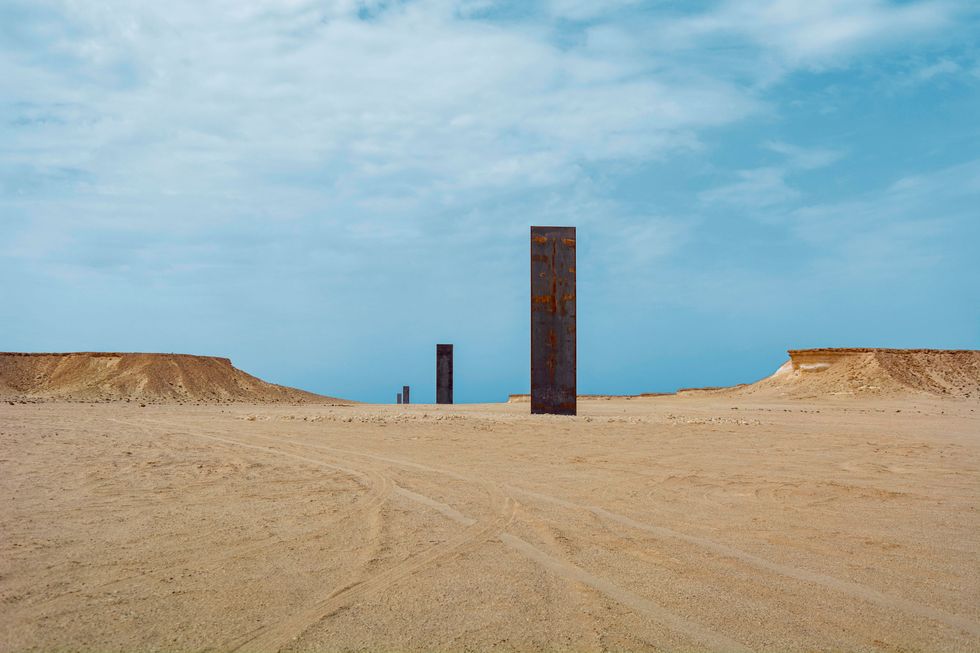Richard Serra’s ‘East-West/West-East’  