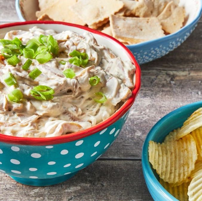 easy appetizers caramelized onion dip
