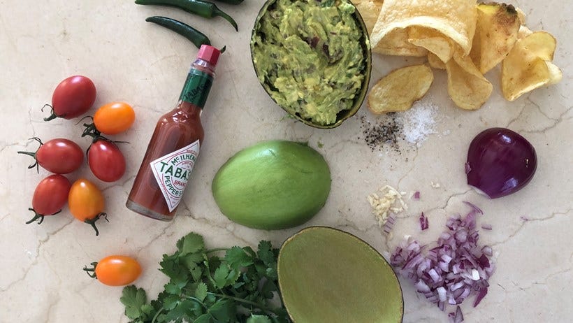 Food, Ingredient, Cuisine, Dish, Vegetarian food, Vegan nutrition, Produce, Guacamole, Natural foods, Cruciferous vegetables, 