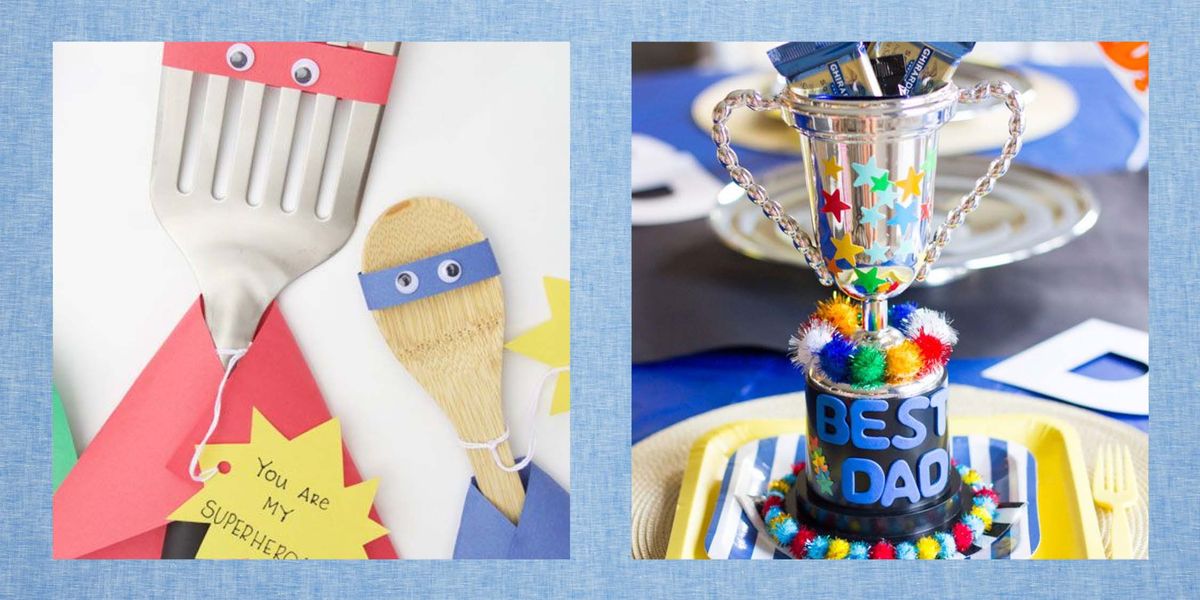 easy father's day crafts for dad from kids