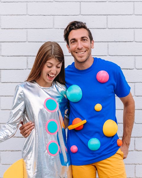 easy halloween costumes for couples space costume