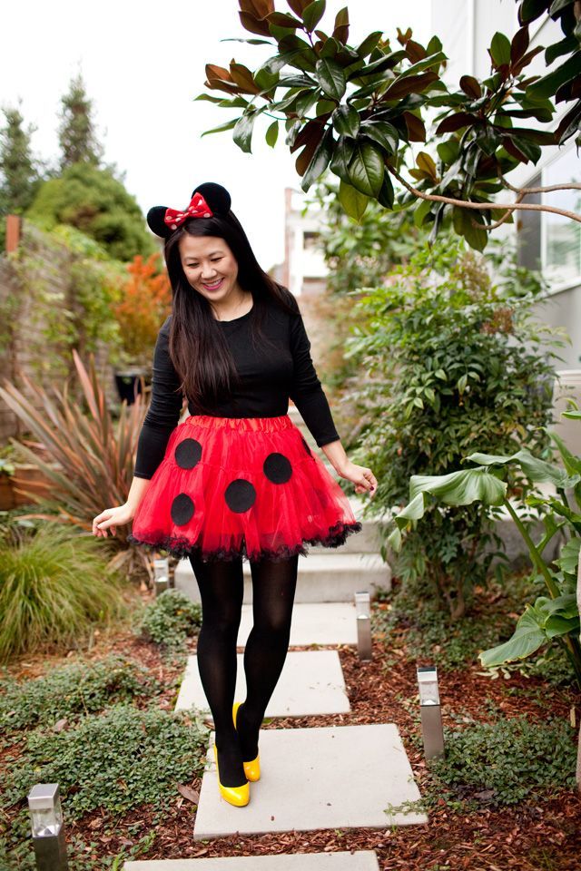 easy halloween costume minnie mouse