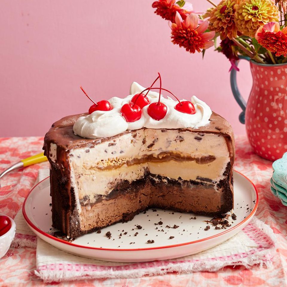 easy no bake ice cream cake dessert recipes