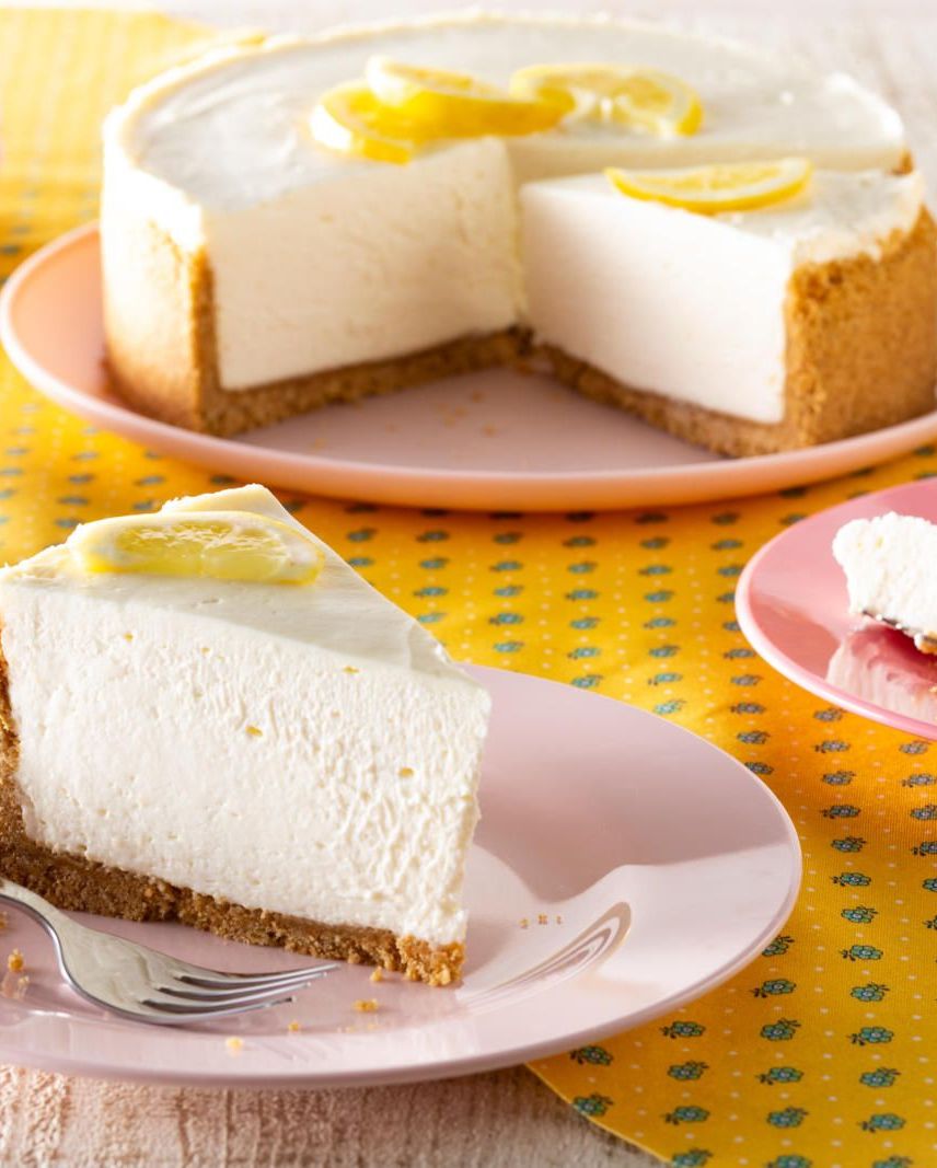 easy no bake desserts like lemon cheesecake