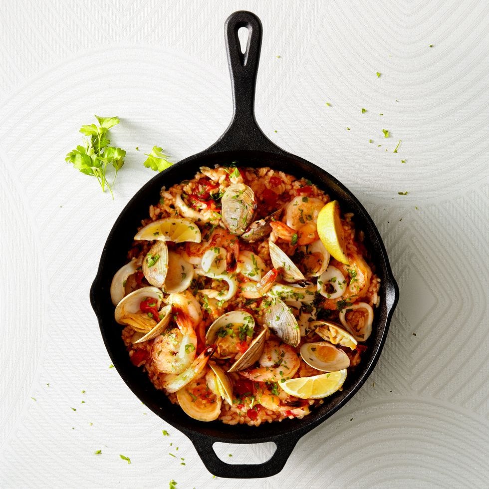 easy seafood paella