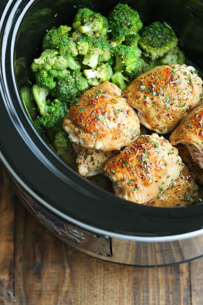 27 Best Slow Cooker Chicken Recipes - Crock Pot Chicken Thighs
