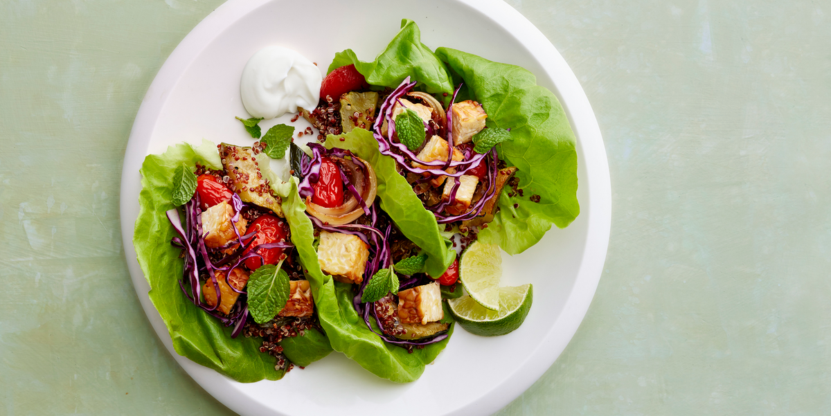 Easy Tempeh Lettuce Wraps Recipe