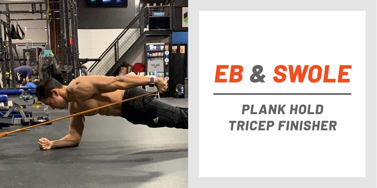 How to Do a Plank With Triceps Kickback