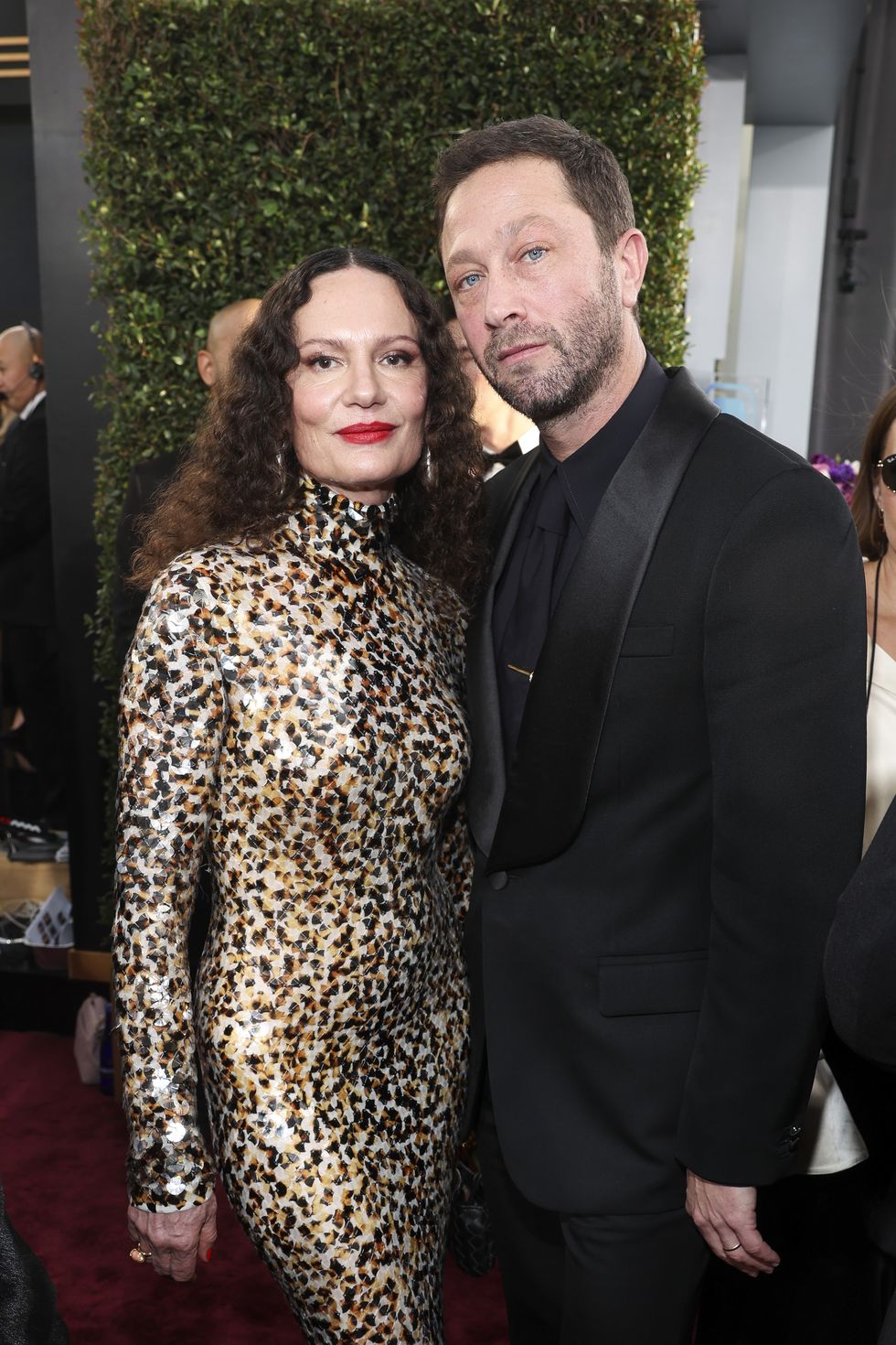 La copertura della CBS degli arrivi dell'82a edizione annuale dei Golden Globe Awards