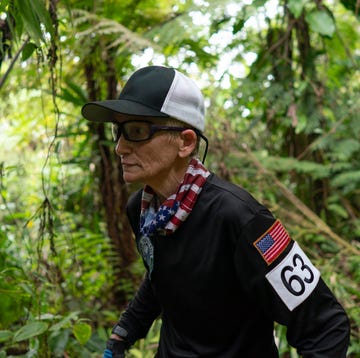 Eco-Challenge team unbroken from the united states team members hal riley, gretchen evans, anne bailey, keith mitchell knoop and cale yarborough during the 2019 eco challenge adventure race in fiji on wednesday, september 11, 2019 tara kerzhneramazon