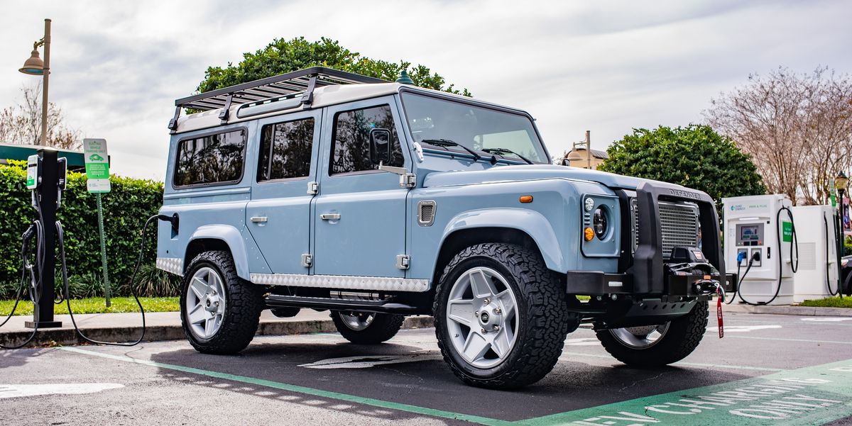 The Land Rover Defender with the Heart of a Tesla