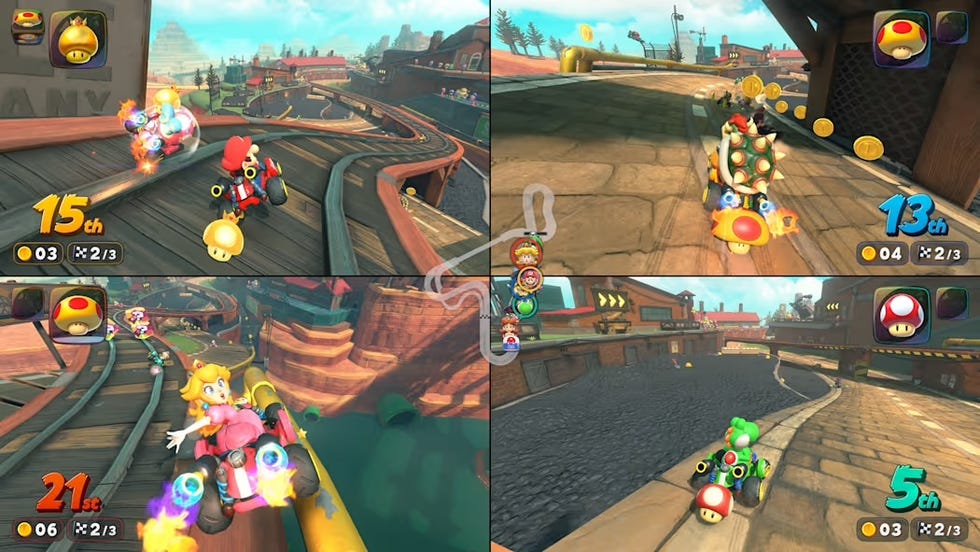 mundo de mario kart