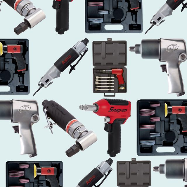 Pneumatic air tools reach into tight spaces