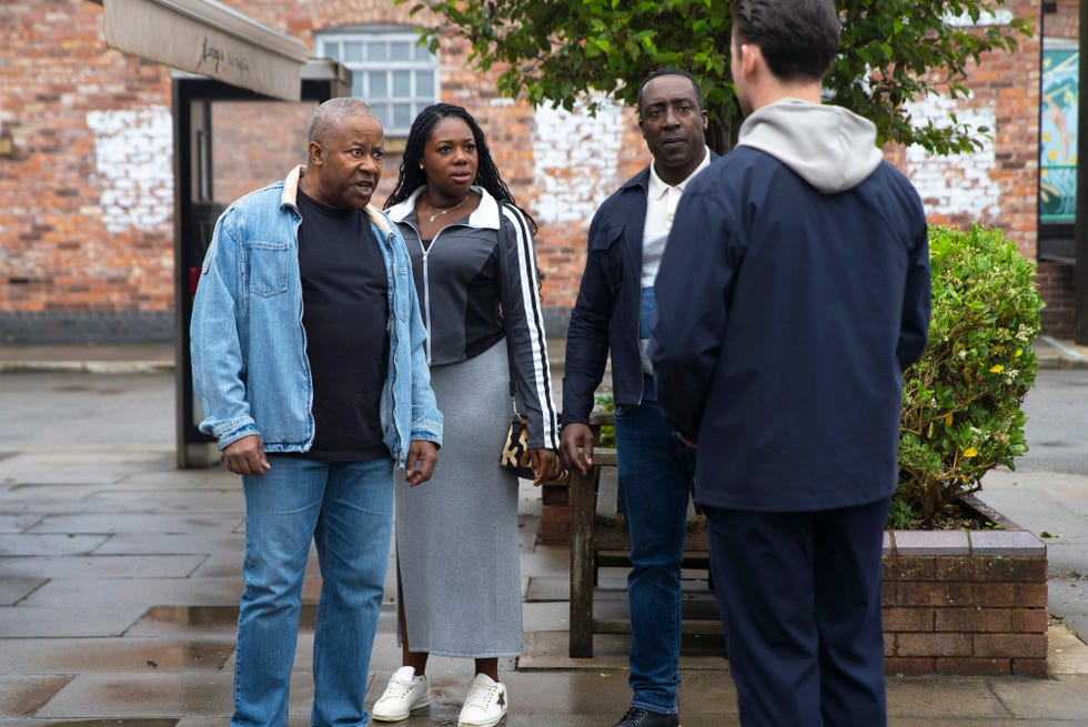 ed bailey, dee dee bailey, ronnie bailey, joel deering, coronation street