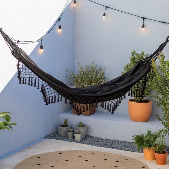 ideas para cenas en jardín