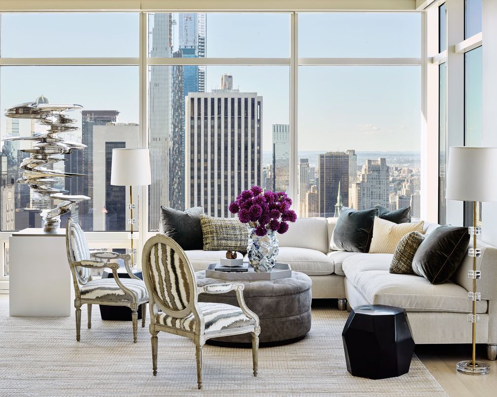 david kleinberg design associates living room city views