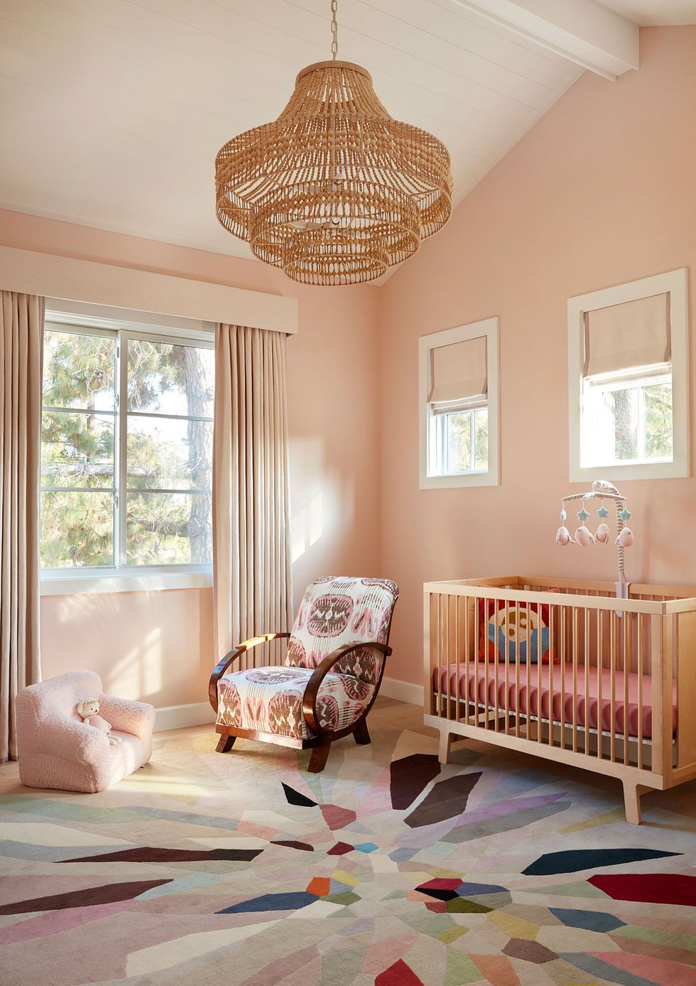 Pink baby room ideas hotsell