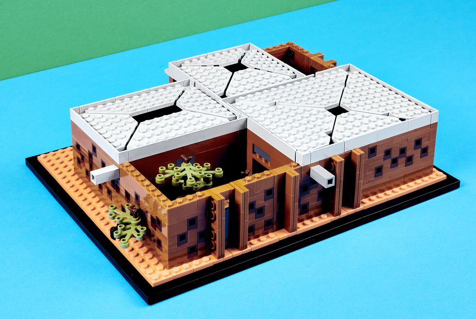 Scale model, House, Architecture, Illustration, 
