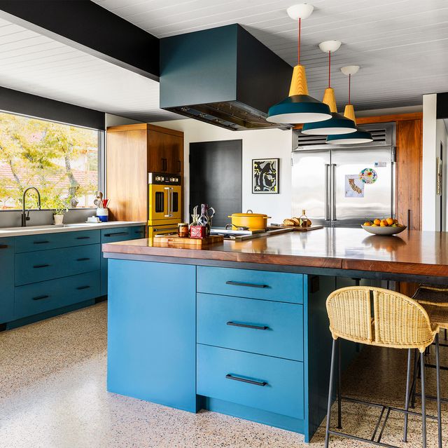 25+ Charming Blue Kitchen Cabinet Ideas - Blue Kitchen Ideas