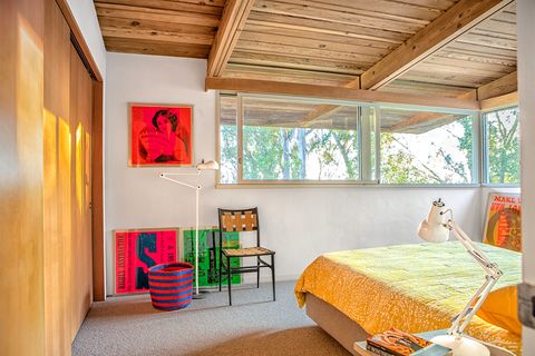 california house tour bedroom