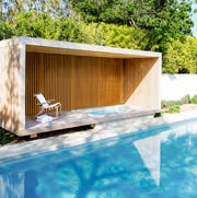 pool view -ELLE Decor pool view
