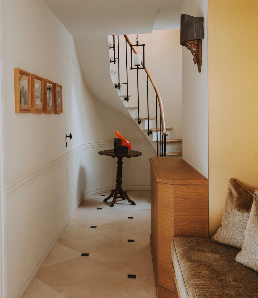 entry hall of paris apartment