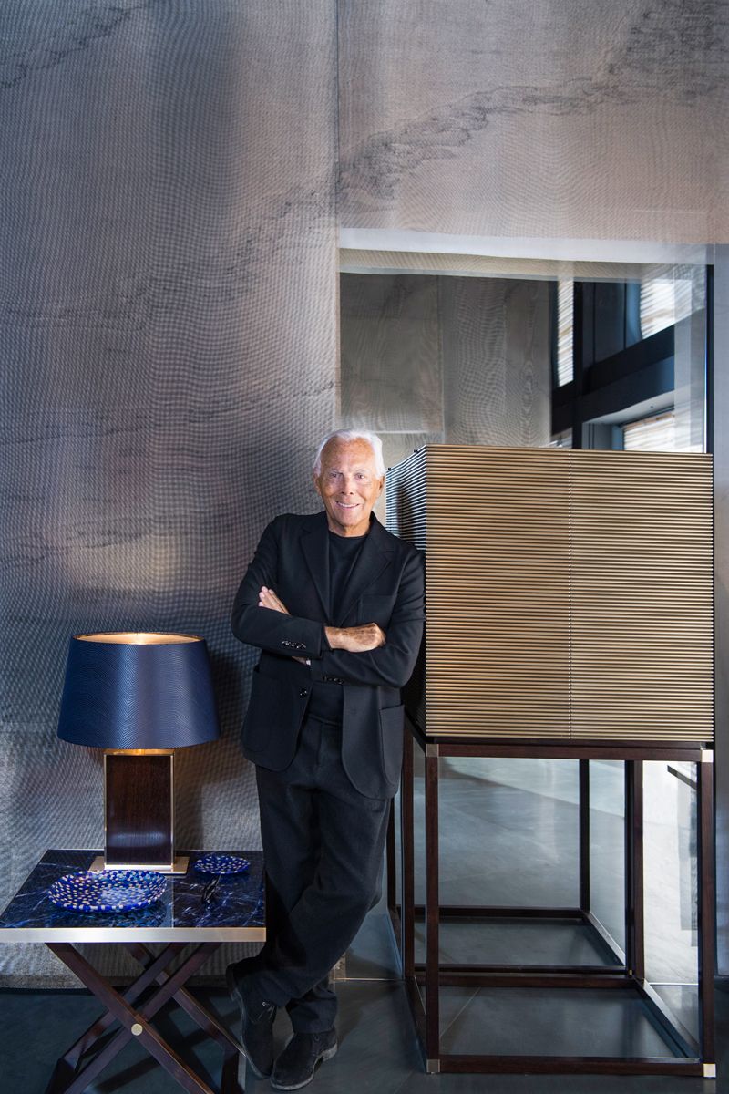 Giorgio Armani Celebrates 20 Years of His Home Label Armani Casa