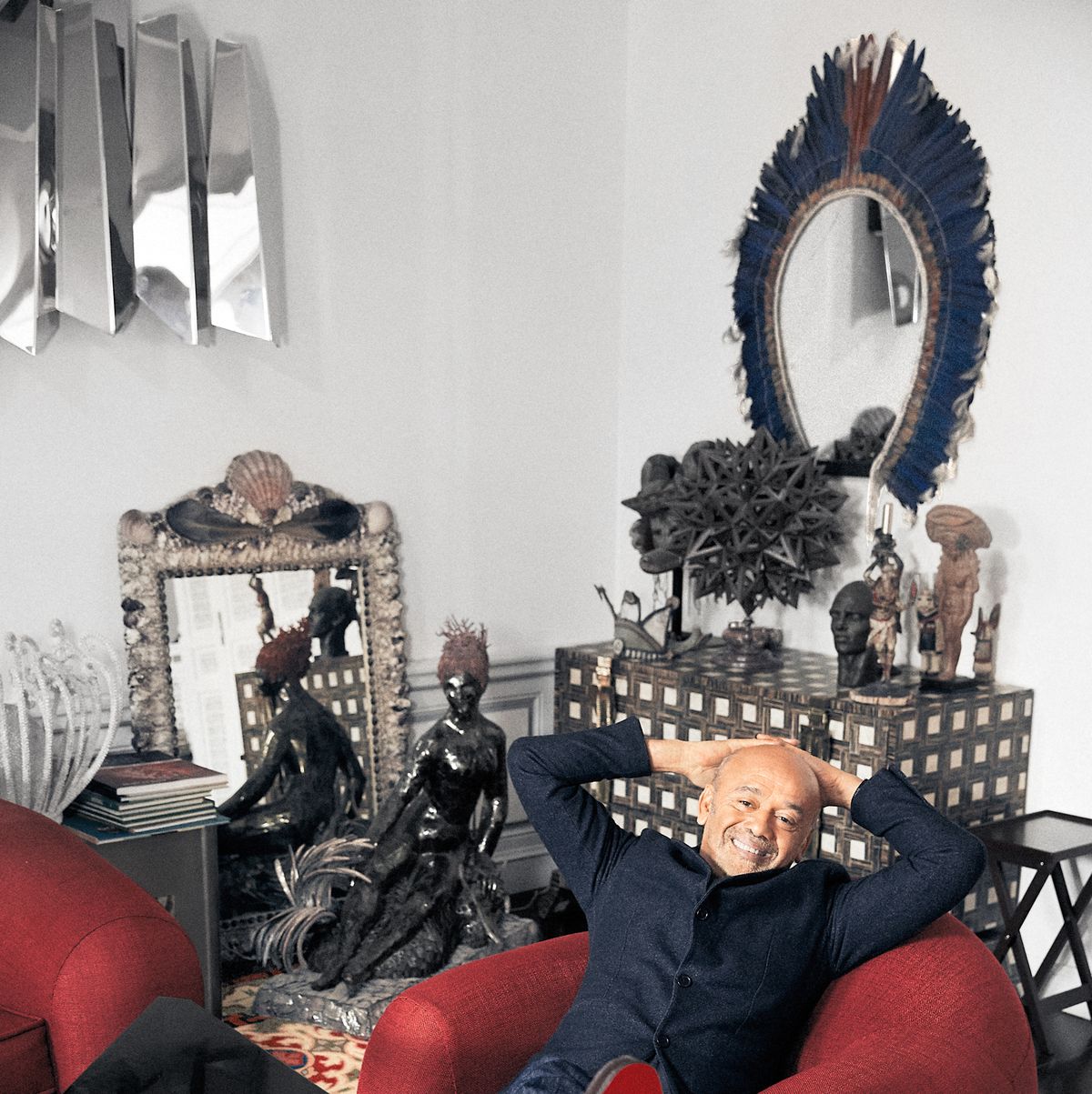 I don't think about comfort when I design, says Christian Louboutin