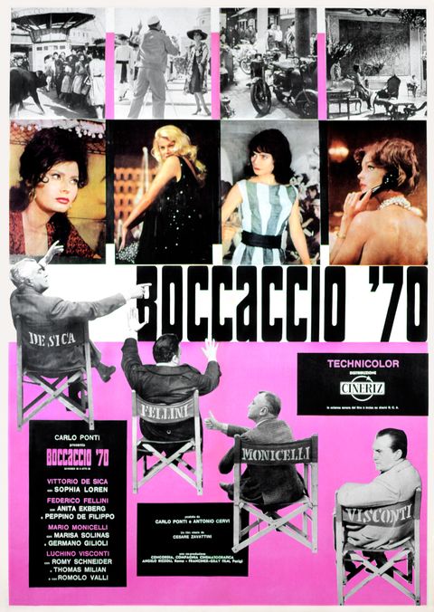 movie poster from boccaccio 70