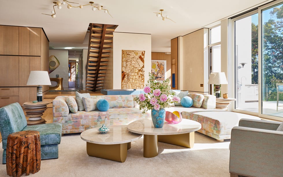 the sag harbor home designed by elle decor a list designer, james huniford.