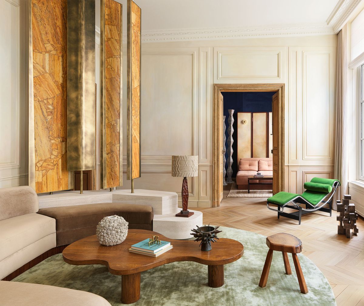 How Paris’s Hottest Young Designer Added Drama to a Classic PiedàTerre