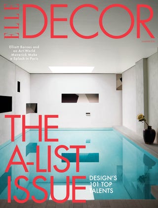 Summer 2023 cover - ELLE DECOR summer 2023 cover elle decor