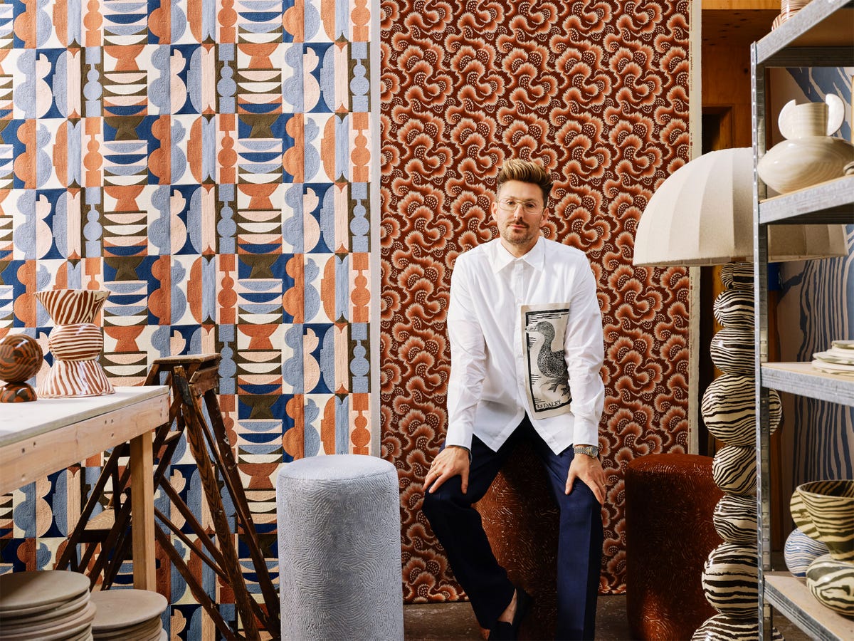 Henry Holland goes from party boy to pattern prince with a new fabric collection