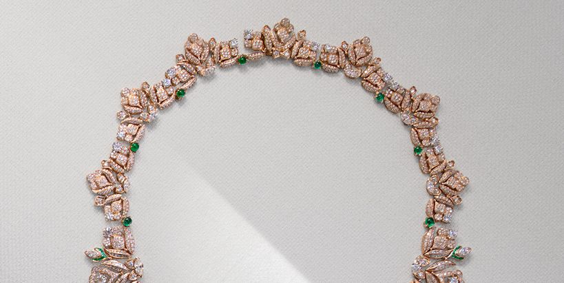 Barocko High Jewellery Necklace with Diamonds