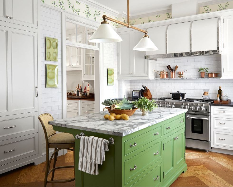 120 Green And White Kitchen Décor Ideas - DigsDigs