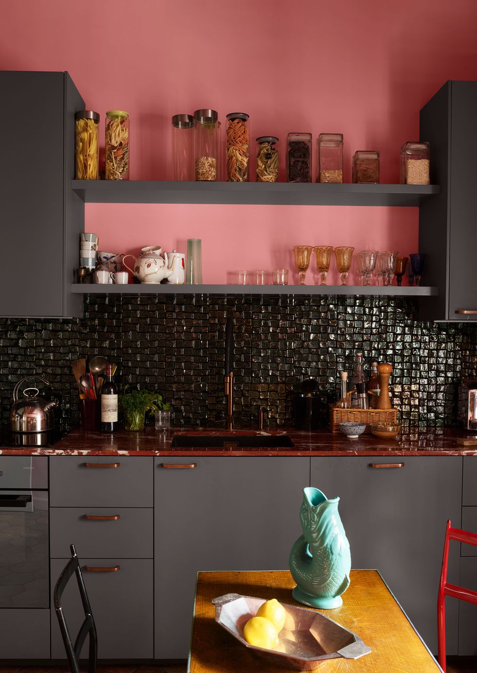 Pink in the Kitchen - York Avenue