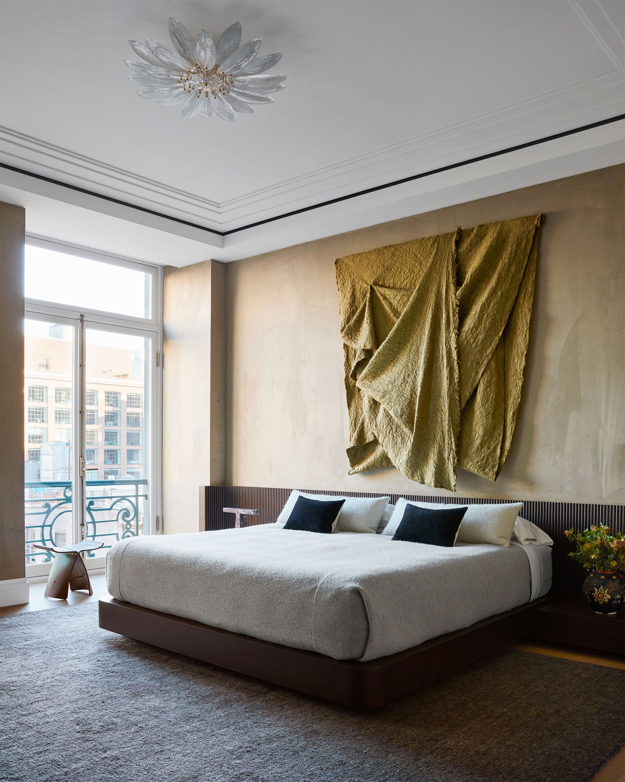 Cream Transitional French-Inspired Master Bedroom - Luxe Interiors