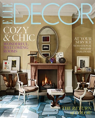 November 2011 Cover Elle Decor