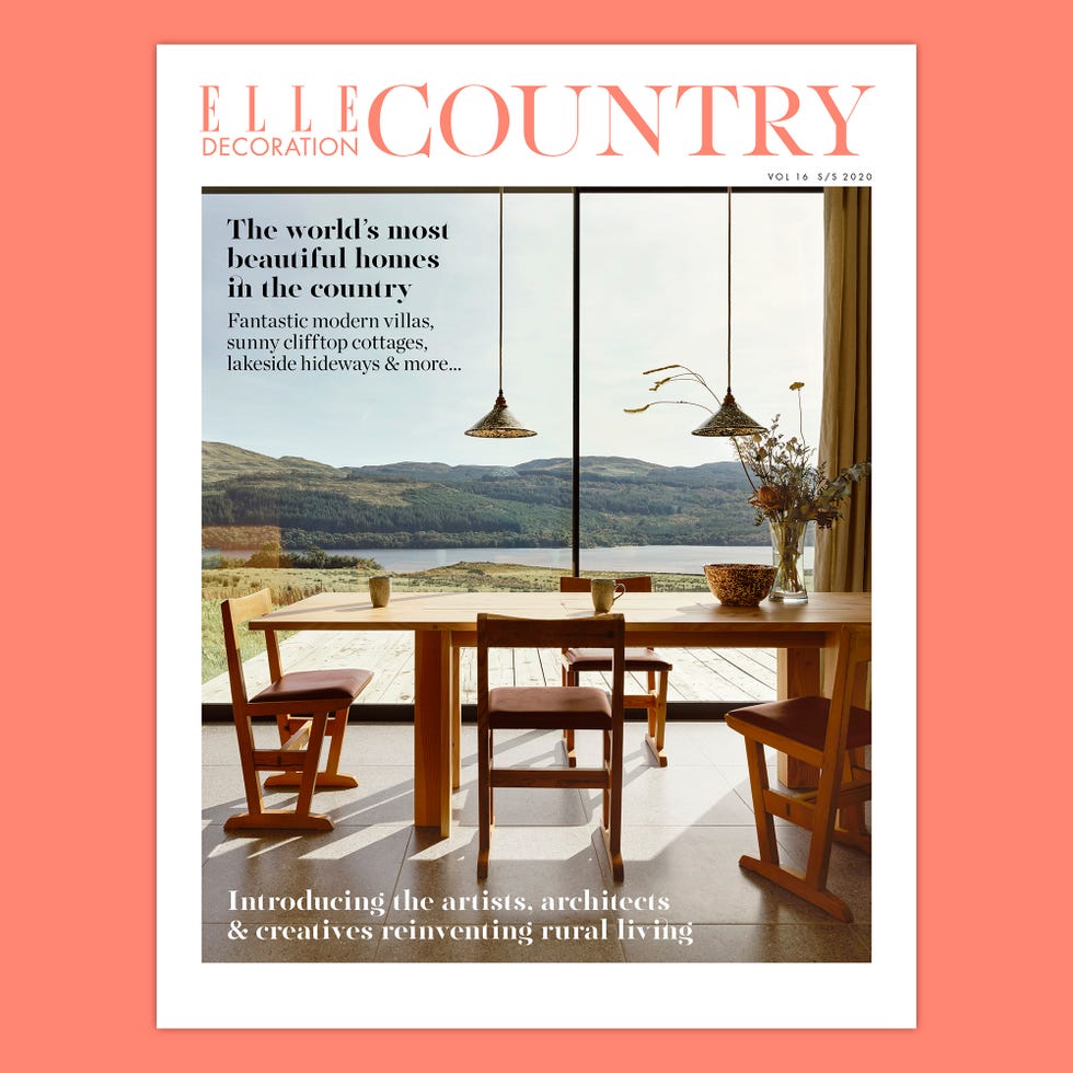cover of elle decoration country 16 featuring a scottish home photographed by beth evans