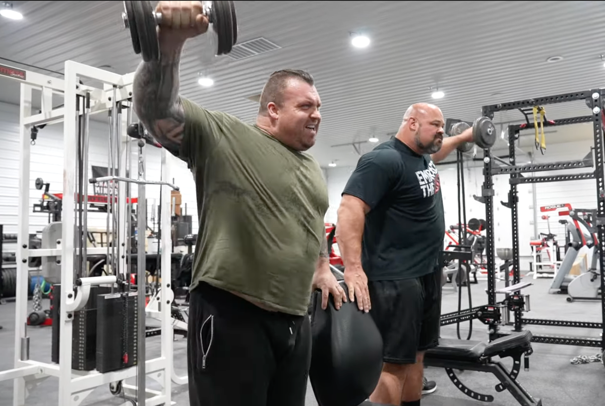 Watch Strongman Brian Shaw Host a Q&A With Bodybuilder Jay Cutler