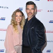 los angeles, california   january 24 leann rimes and eddie cibrian arrives at the 2020 musicares person of the year honoring aerosmith at west hall at los angeles convention center on january 24, 2020 in los angeles, california photo by steve granitzwireimage