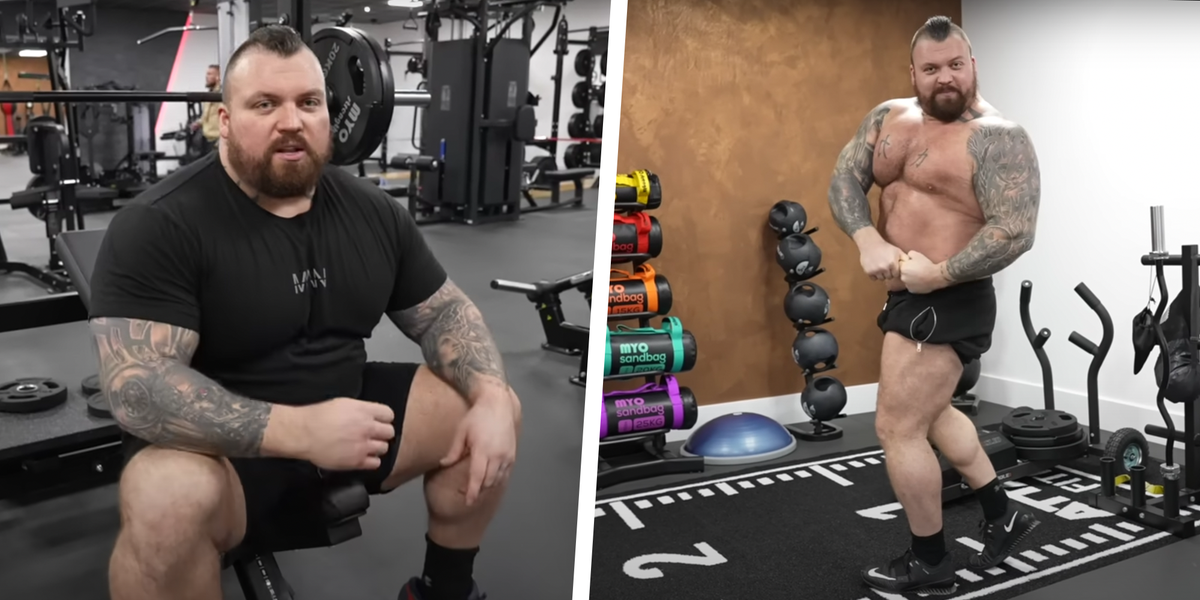 Strongman Eddie Hall s World s Biggest Chest Pump Workout