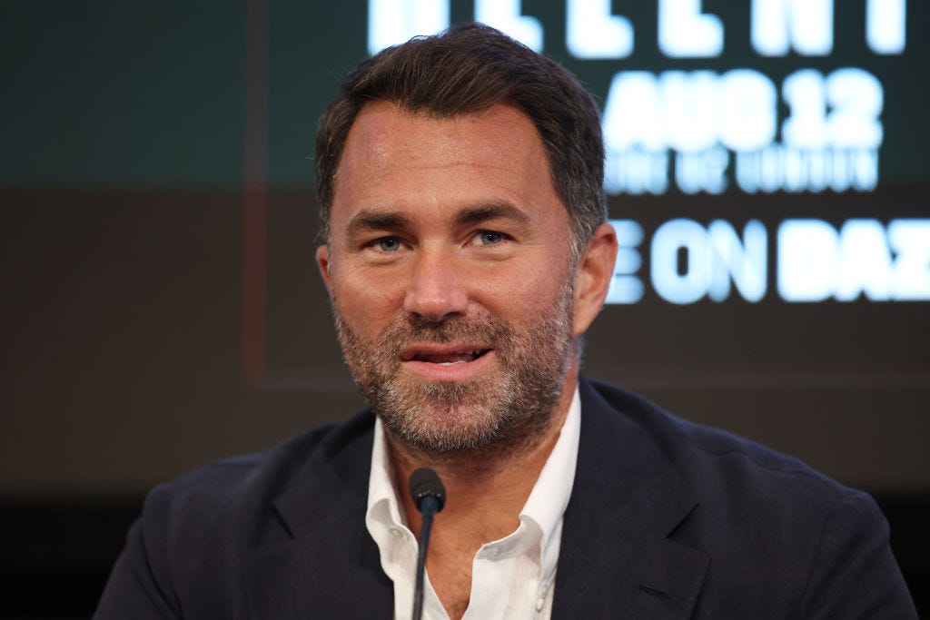 Eddie Hearn: My Weight Loss Has Gone out the Window This Week, but That's Okay