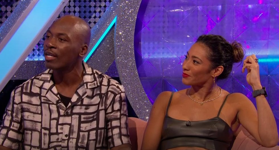 Karen And Eddie Strictly's Eddie Kadi & Karen Hauer react to getting the first 10 of
