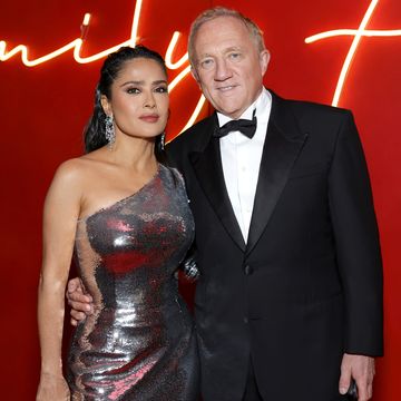 beverly hills  california march 10 exclusive access  special rates apply lr salma hayek pinault and fran oishenri pinault att