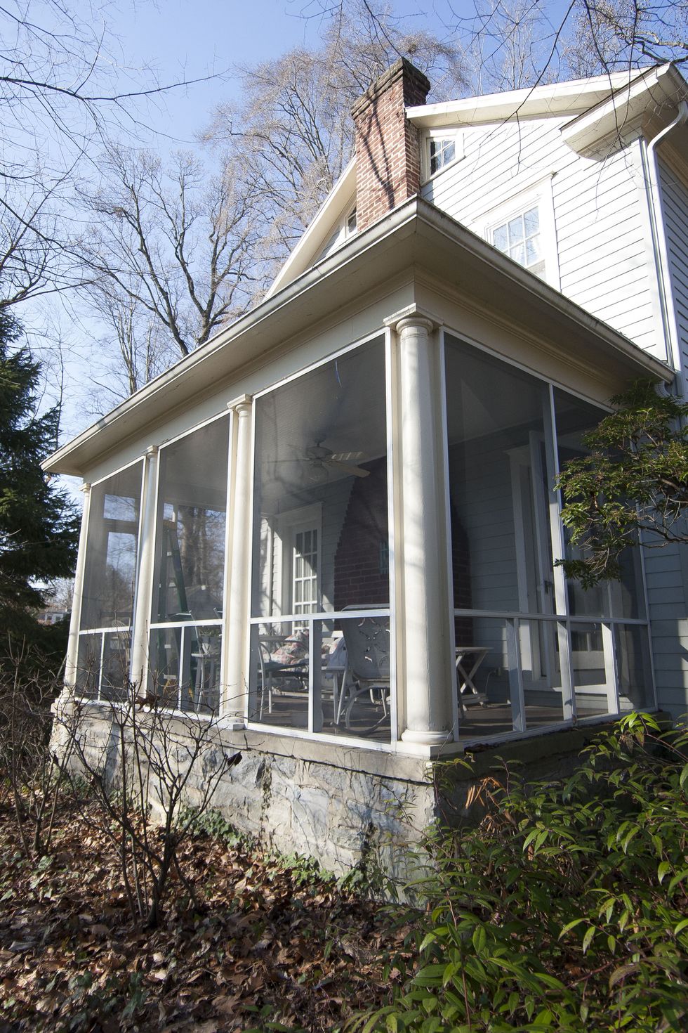 How To Enclose A Screened-In Porch - Before And After Photos Of Closing In  Porch