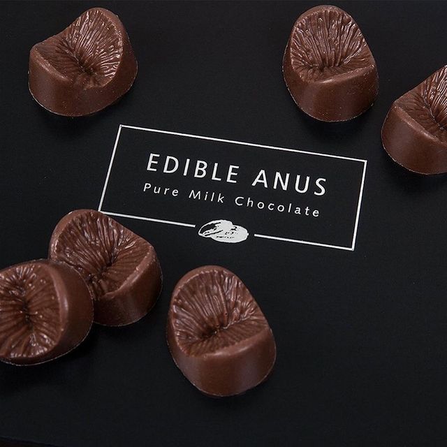 edible anus chocolate butthole candy