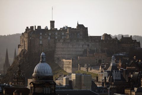 Views Of Edinburgh Castle