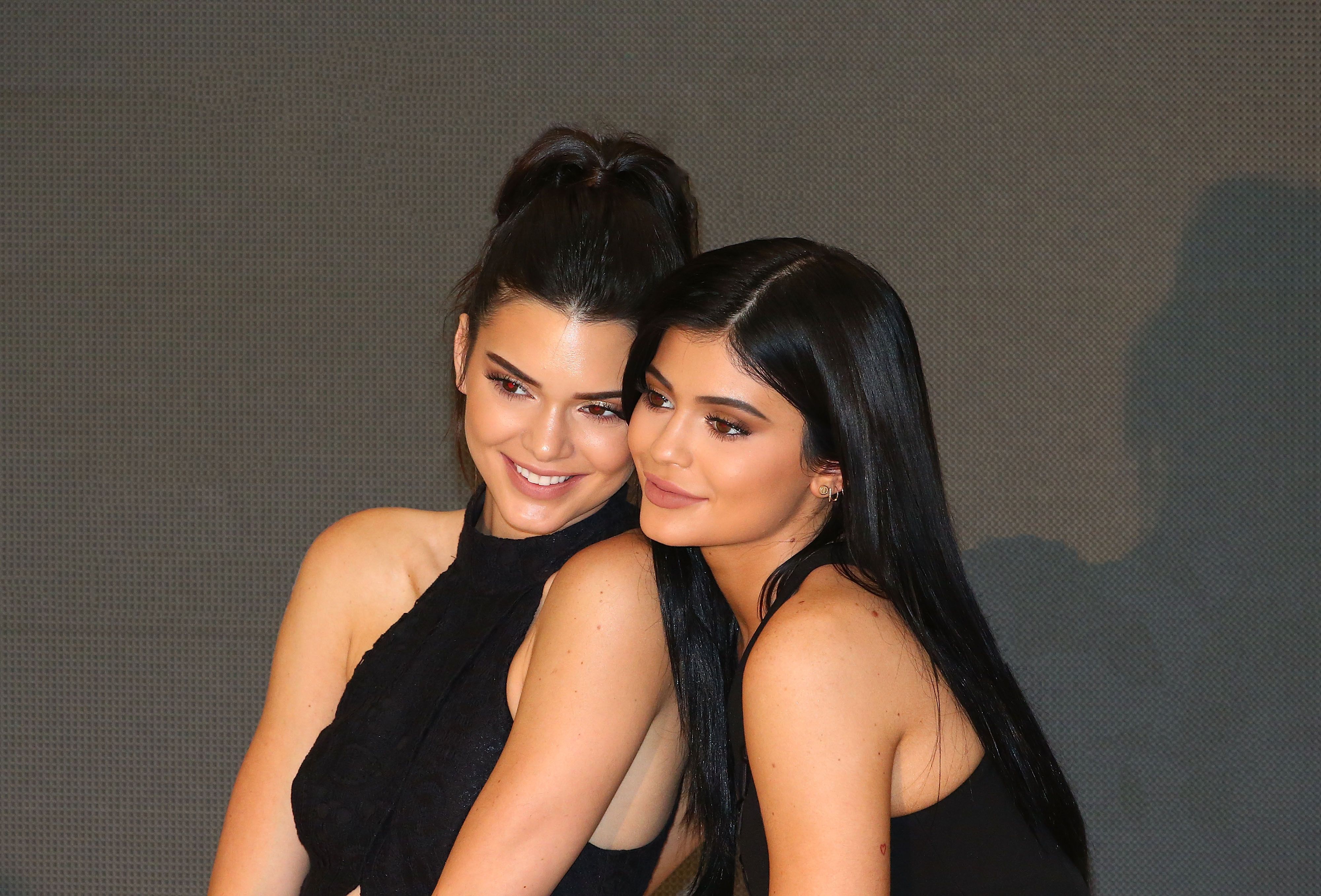 Kendall and Kylie Jenner Wear Matching Black Outfits